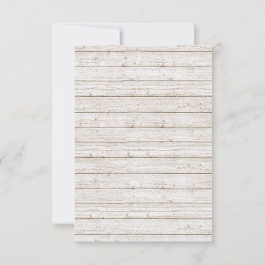 ボヘ素朴ミアン矢印ウェディング日付を保存 セーブザデート (裏面)