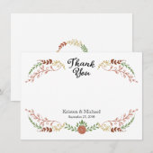 ボヘ素朴ミアン秋フローラリース結婚ズ (正面/裏面)