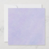 ボヘ素朴ミアン結婚ワイルドフラワー 招待状 (裏面)