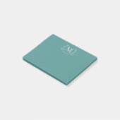 ボヘ素朴ミアン〔雄ジカの〕枝角の葉 |モノグラム ポストイット (アングル)