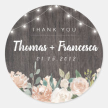 ボヘ素朴ミアンString Lightsフローラシール