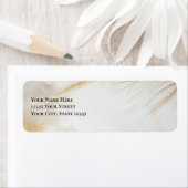 ボヘ素朴ミエレガントアンフローラ金ゴールドパンパ ラベル (インサイチュ)