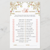 ボヘ華美ミアンブライダルシャワーゲーム (正面)