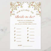 ボヘ華美ミアンブライダルシャワーゲーム (正面)