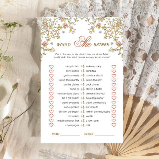 ボヘ華美ミアンブライダルシャワーゲーム