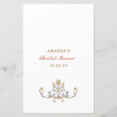 ボヘ華美ミアンブライダルシャワーゲーム (裏面)