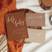 ボホおむつラッフルサインミニマルサモダンビ ポスター