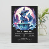 ボホおもしろいウルフ誕生日 招待状 (スタンド正面)