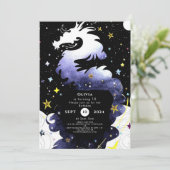 ボホおもしろい魔法ドラゴン誕生日 招待状 (スタンド正面)