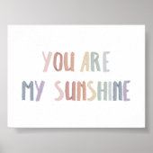 ボホお前は俺のサンシャインランドスケーププリント ポスター (正面)