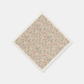 ボホお洒落ガーデンパーティーベビーイン開花シャワー スタンダードカクテルナプキン (角)