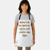 ボホお洒落フラミンゴモノグラムの | エプロン (インサイチュ)