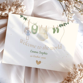 ボホお洒落赤ちゃん服 案内状