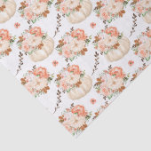 ボホかぼちゃ及び花柄 薄葉紙 (詳細)