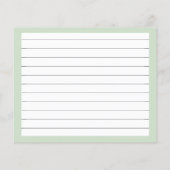 ボホかわいらしオレンジピンク水彩ワイルドフラワー (裏面)