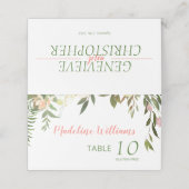 ボホかわいらしクレメバラ結婚ズ プレイスカード (外部開封)