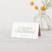 ボホかわいらしクレメバラ結婚ズ プレイスカード (裏面)