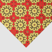 ボホかわいらしシックなモザイク幾何学模様 薄葉紙 (詳細)