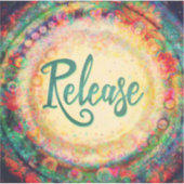 ボホかわいらしフローラのインスパイア開放感性 シール (正面)