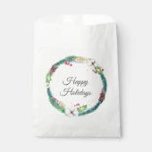 ボホかわいらしホリデーリース フェイバーバッグ (正面)