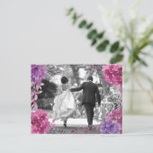 ボホかわいらしボタニカルサンキューフォトポストカード ポストカード (スタンド正面)