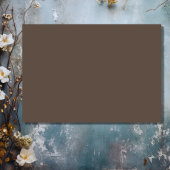 ボホかわいらしマウンテンワイルドフラワー結婚ズ サンキューカード