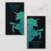 ボホかわいらしー・ユニコーン 名刺 (正面/裏面)