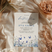 ボホかわいらし彼与えは私蝶ブライダルシャワー 招待状