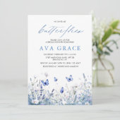 ボホかわいらし彼与えは私蝶ブライダルシャワー 招待状 (スタンド正面)