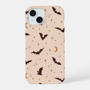 ボホこうもりとスターズハロウィンパターン iPhone 15ケース