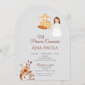 ボホのガールファースト招待状スペインの 招待状 (正面/裏面)