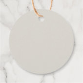 ボホのメッセージカード結婚だ。 フェイバータグ (裏面)