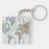 ボホの地図II キーホルダー (裏面)