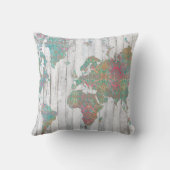 ボホの地図II クッション (裏面)