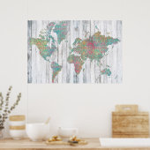 ボホの地図II ポスター (キッチン)