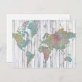 ボホの地図II ポストカード (正面/裏面)