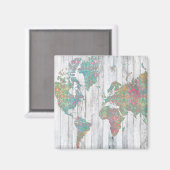 ボホの地図II マグネット (正面/裏面)