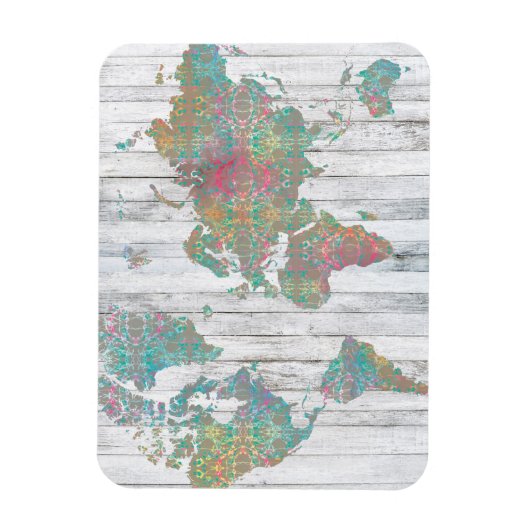 ボホの地図II マグネット (縦)