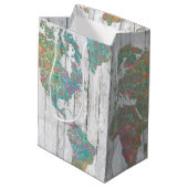 ボホの地図II ミディアムペーパーバッグ (裏面アングル)