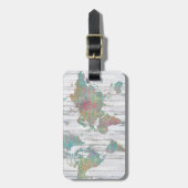 ボホの地図II ラゲッジタグ (正面縦)