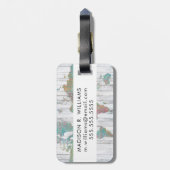 ボホの地図II ラゲッジタグ (裏面縦)