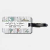 ボホの地図II ラゲッジタグ (裏面横)