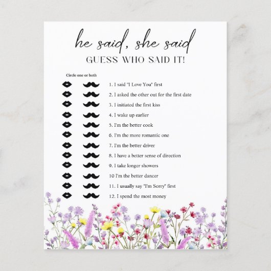 ボホの山花のシャワー彼は彼女がゲームを言った (正面)