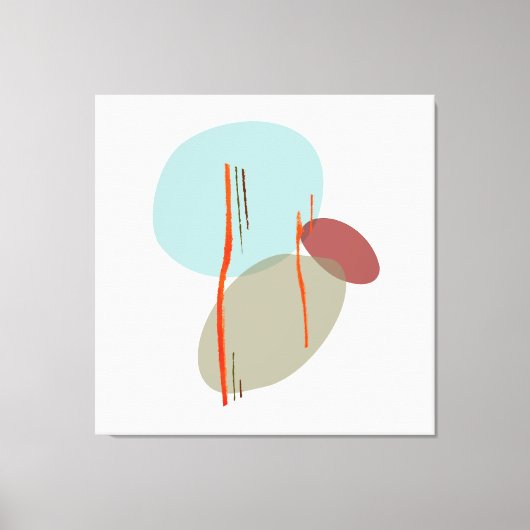 ボホの形状 キャンバスプリント (正面)