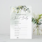 ボホの緑の葉あなたが赤ちゃんシャワーを望む (スタンド正面)