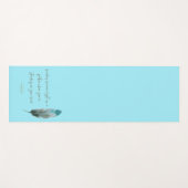 ボホの羽と矢 ヨガマット (正面(横))