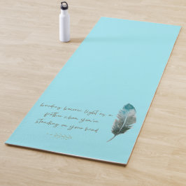 ボホの羽と矢 ヨガマット