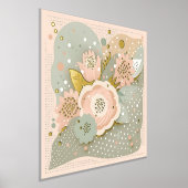 ボホの花 箔ポスター (レイダウン)