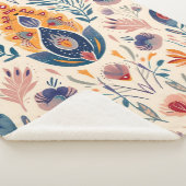 ボホの部族模様 シェルパブランケット (3/4)