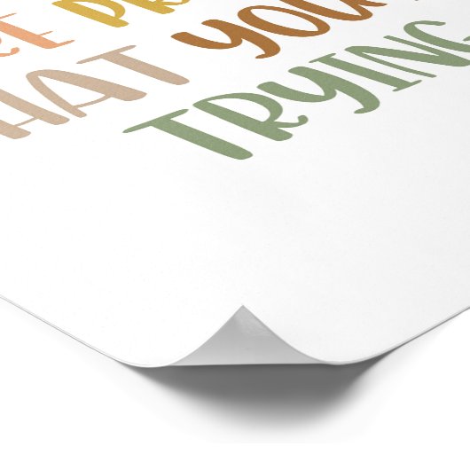 ボホの間違いはポスターを試みている証拠だ ポスター (角)